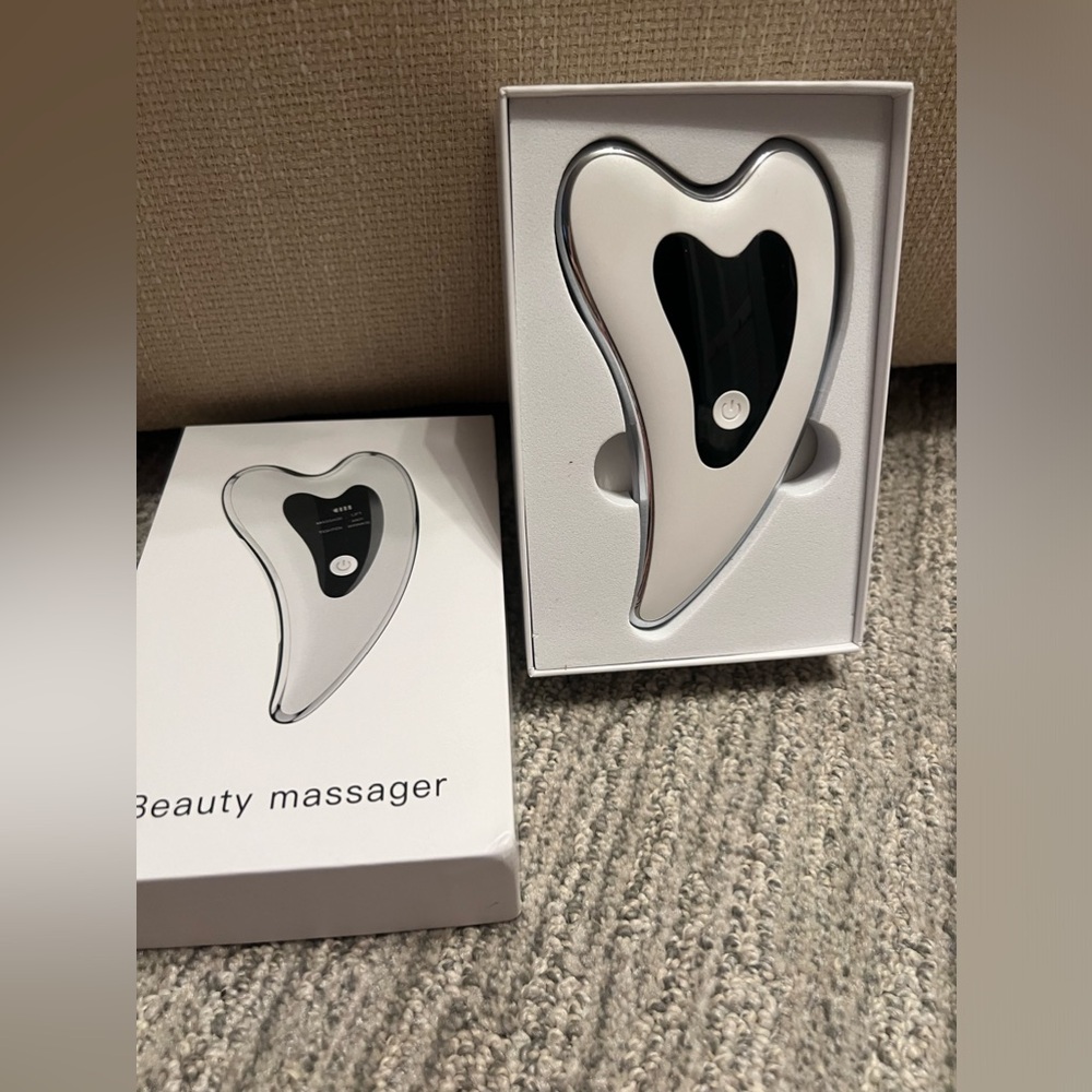 Face Neck Lifting Slimming GuaSha Massage.